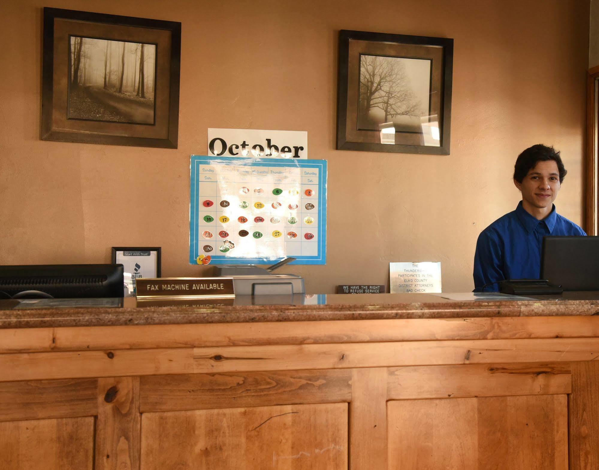 Thunderbird Motel Elko Ngoại thất bức ảnh